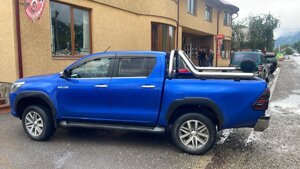 Дуга на кузов (нержавійка) 76мм для Toyota Hilux 2015-2024 рр