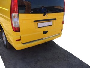 Кант на кришку багажника (нерж) для Mercedes Viano 2004-2014 рр