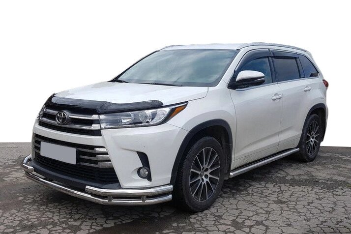 Кенгурятник ST-Special (нерж) для Toyota Highlander 2013-2019 рр від компанії Digital Designs Ukraine - фото 1