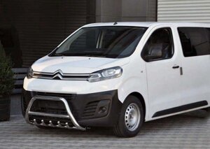 Кенгурятник WT003 (нерж) для Opel Vivaro 2019-2024 рр