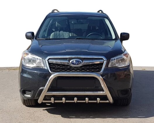 Кенгурятник WT003 (нерж) для Subaru Forester 2013-2018 рр від компанії Digital Designs Ukraine - фото 1