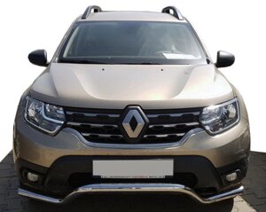 Кенгурятник WT008 (нерж.) для Renault Duster 2018-2024 рр