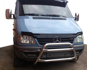 Кенгурятник WT022 (нерж.) для Mercedes Sprinter W901-905 1995-2006 рр