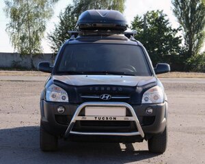 Кенгурятник WT025 (нерж.) для Hyundai Tucson JM 2004-2024 рр