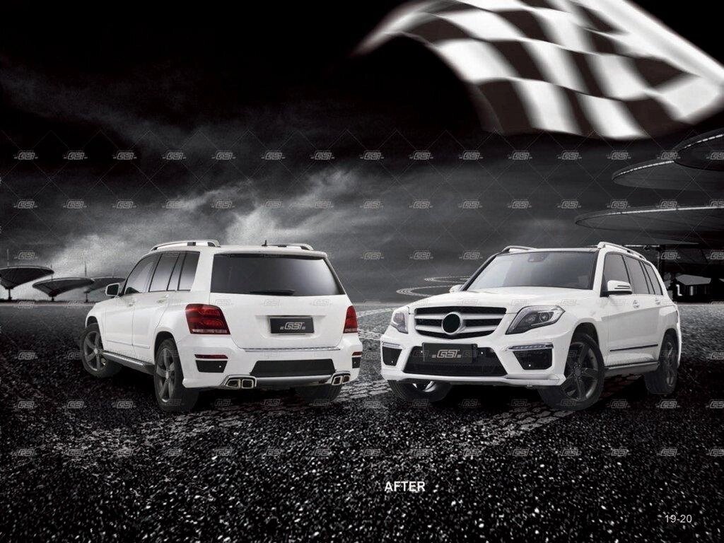 Комплект обвісів AMG для Mercedes GLK сlass X204 від компанії Digital Designs Ukraine - фото 1