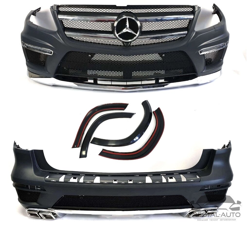 Комплект обвісів AMG (GL) для Mercedes GL/GLS сlass X166 від компанії Digital Designs Ukraine - фото 1