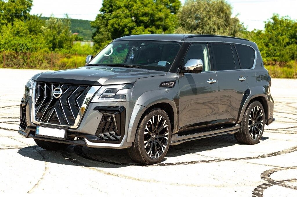 Комплект обвісів (Black Hawk Edition) для авто 2021-2024 рр. для Nissan Patrol Y62 рр від компанії Digital Designs Ukraine - фото 1