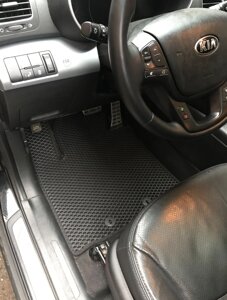 Килимки 2012-2014 (EVA, чорні) для Kia Sorento XM рр