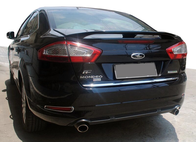 Кромка багажника (нерж.) для Ford Mondeo 2008-2014 рр від компанії Digital Designs Ukraine - фото 1