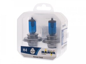 Лампа головного світла Narva H4 60/55W Range Power White 486802100