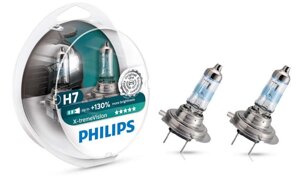 Лампа головного світла Philips H7 55W 12972XV Xtreme Vision -2024130%
