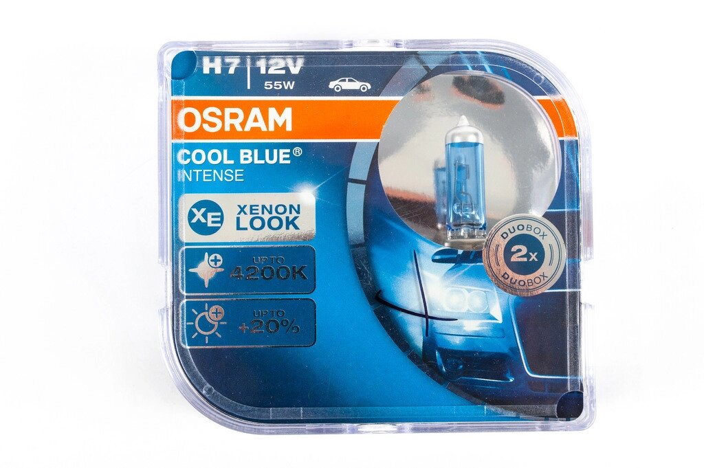 Лампа головного світла Osram H7 55W Cool Blue Intense 64210CBI від компанії Digital Designs Ukraine - фото 1