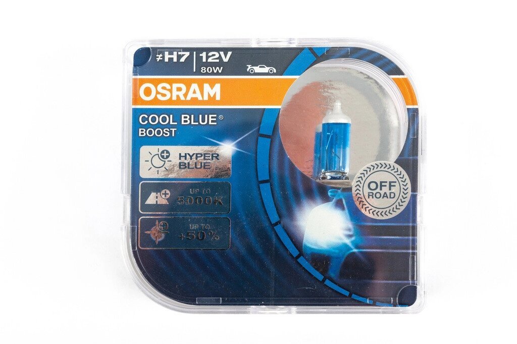 Лампа головного світла Osram H7 80W Cool Blue Boost 62210NBU від компанії Digital Designs Ukraine - фото 1