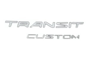 Напис Transit Custom (270 на 50 мм) для Ford Custom 2013-2022 рр