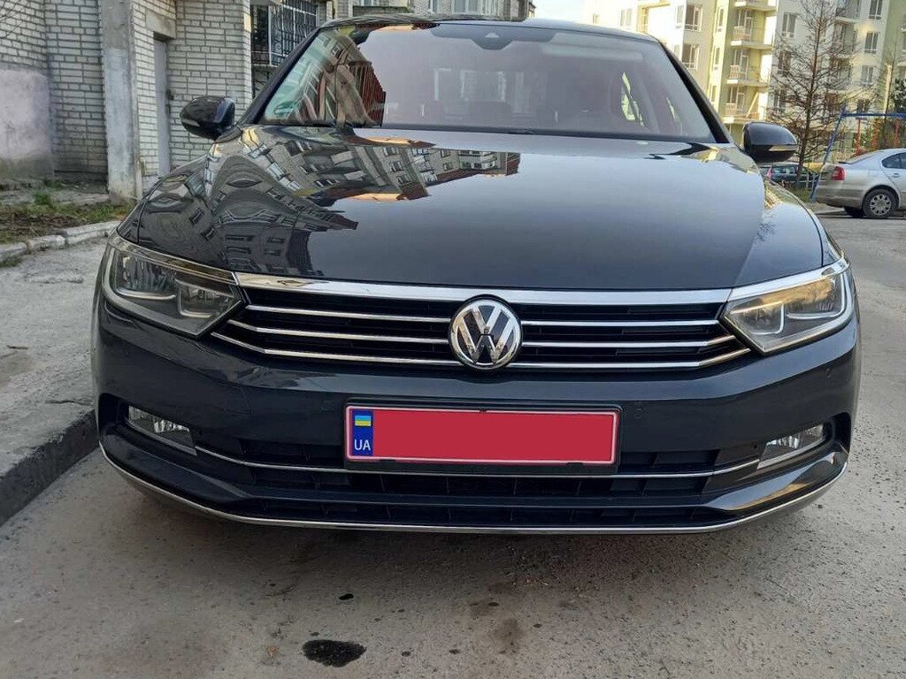 Накладка на фари і смужка (3 шт, нерж) OmsaLine - Італійська нержавійка для Volkswagen Passat B8 2015-2024 рр від компанії Digital Designs Ukraine - фото 1