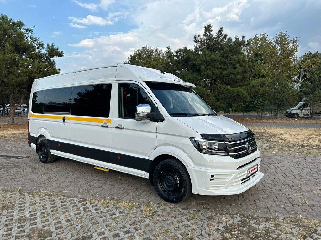 Накладка на передній бампер 510B (під фарбування) для Volkswagen Crafter 2017-2024 рр від компанії Digital Designs Ukraine - фото 1