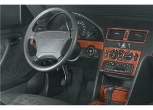 Накладки на панель (1995-1997) Карбон для Mercedes C-class W202 рр