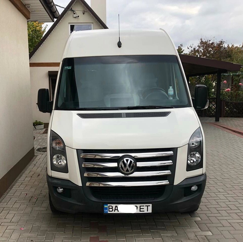 Накладки на решітку 2006-2011 Carmos - Турецька сталь для Volkswagen Crafter рр від компанії Digital Designs Ukraine - фото 1