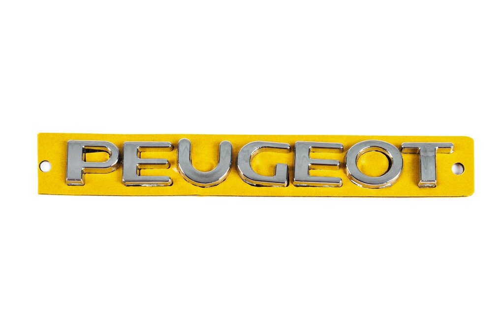 Напис Peugeot 8665. PW (137мм на 15мм) для Peugeot 207 від компанії Digital Designs Ukraine - фото 1