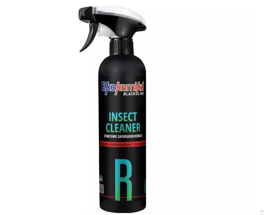 Очисник залишків комах 500 мл Ekokemika Black Line INSECT CLEANER від компанії Digital Designs Ukraine - фото 1