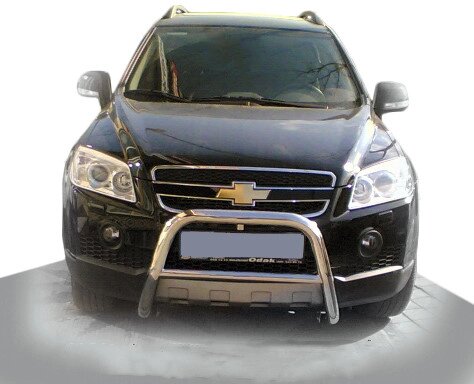 Передня дуга WT005 (нерж.) для Chevrolet Captiva 2006-2019рр від компанії Digital Designs Ukraine - фото 1