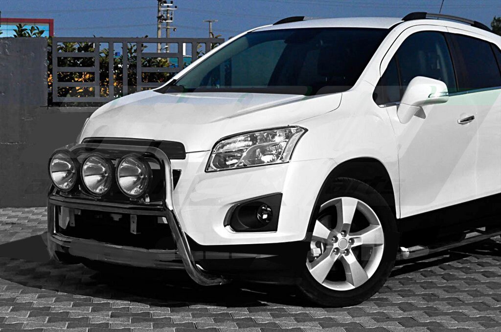 Передня дуга WT018 (нерж.) для Chevrolet Trax 2012-2024 рр від компанії Digital Designs Ukraine - фото 1