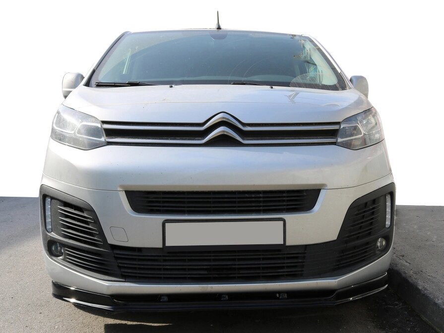 Передня лип накладка (ABS) для Citroen SpaceTourer 2017-2024 рр від компанії Digital Designs Ukraine - фото 1