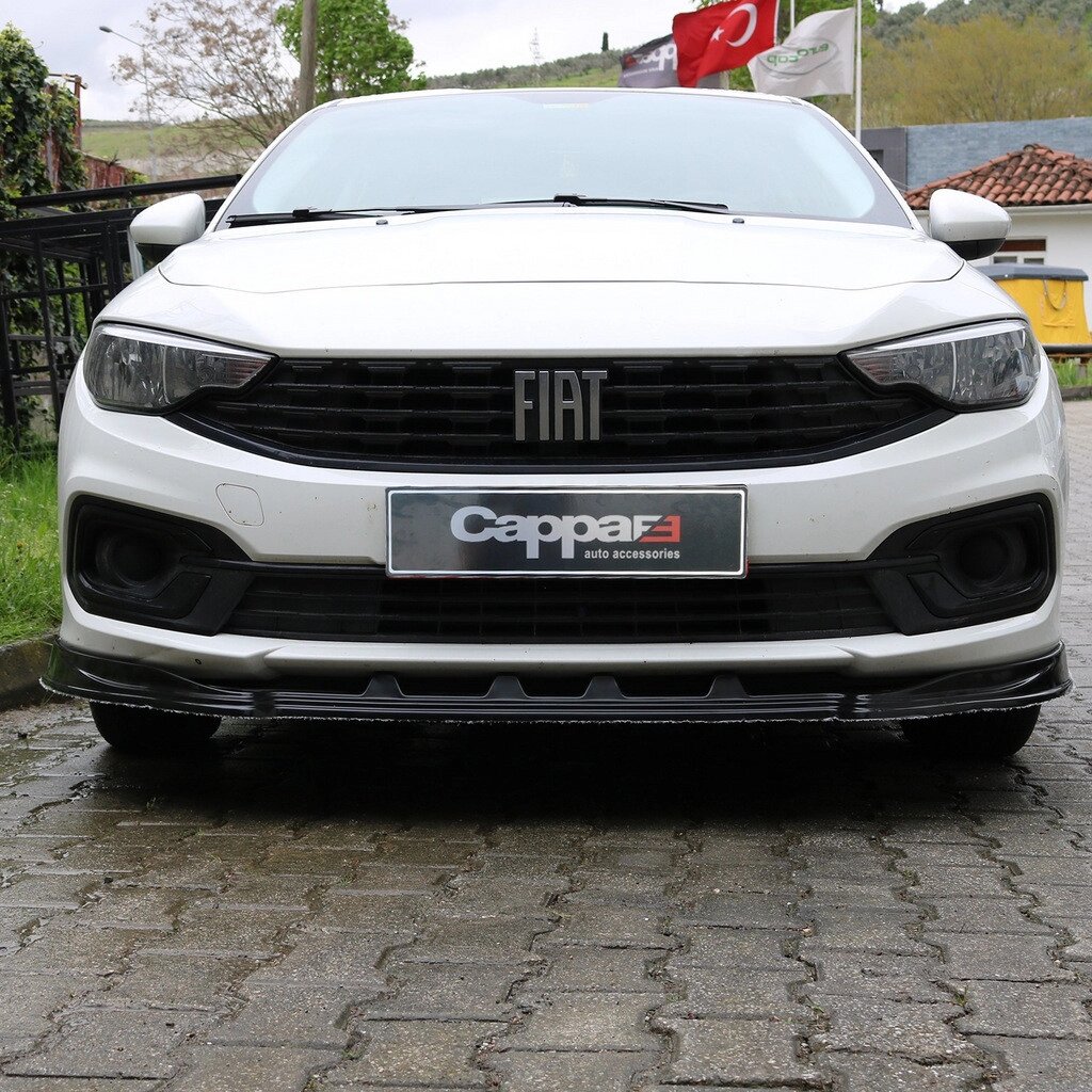 Передня лип накладка (ABS) для Fiat Tipo 2016-2024 рр від компанії Digital Designs Ukraine - фото 1