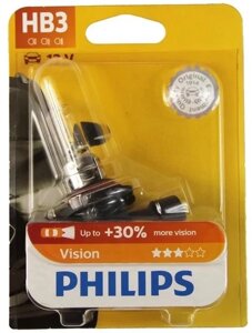 Лампа головного світла Philips HB3 60W Premium 9005