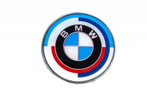 Ювілейна емблема 74мм (задня) для BMW 3 серія E-90/91/92/93 2005-2011рр