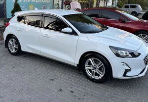 Вітровики з хромом (4 шт., Sunplex Chrome) для Ford Focus IV 2018-2024 рр