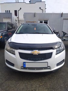 Дефлектор капоту (Eurocap) для Chevrolet Cruze 2009-2015 рр