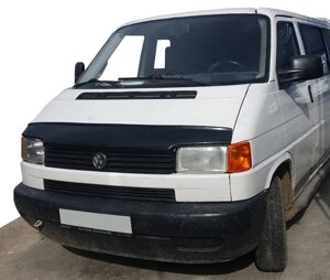 Дефлектор капоту (прямі фари) (EuroCap V2) для Volkswagen T4 Caravelle/Multivan