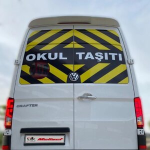 Спойлер (під фарбування) для Volkswagen Crafter 2017-2024 рр