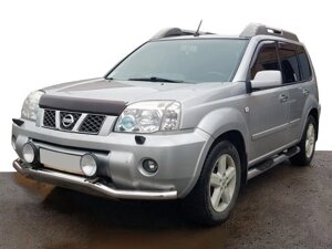 Передній захист ST007 (нерж) для Nissan X-trail T30 2002-2007рр