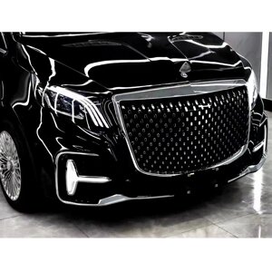 Комплект обвісу (Maybach з капотом, 2023 design) для Mercedes Vito / V-class W447 2014-2024 рр