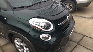 Дефлектор капота 500L (Eurocap) для Fiat 500/500L