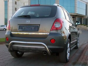 Задня дуга AK007-1 (нерж.) для Opel Antara 2007-2024 рр