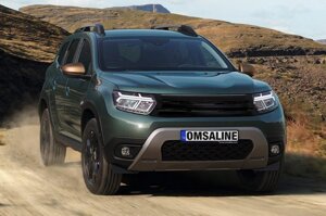 Передня решітка (чорна) для Dacia Duster 2018-2024 рр