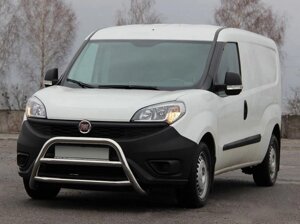 Кенгурятник WT022 (нерж.) 60 мм для Fiat Doblo II 2010-2022 рр