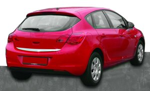 Кромка багажника (нерж) для Opel Astra J 2010-2024 рр