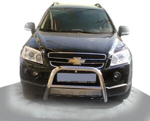 Передня дуга WT005 (нерж.) для Chevrolet Captiva 2006-2019рр