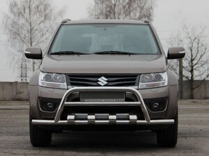 Кенгурятник ST-WT-15 (нерж.) для Suzuki Grand Vitara 2005-2017 рр