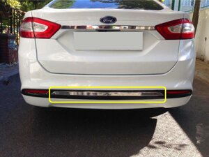 Кромка бампера (нерж) для Ford Mondeo 2014-2019 рр