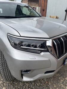 Передня оптика Lexus-design 4-LED (2017-2024, 2 шт) для Toyota Land Cruiser Prado 150