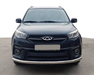 Передняя захист ST008 (нерж) для Chery Tiggo 3