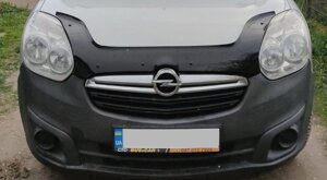 Дефлектор капота (EuroCap) для Opel Combo 2012-2018 рр