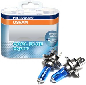 Лампа головного світла Osram H4 60/55W Cool Blue Hyper 64193CBH