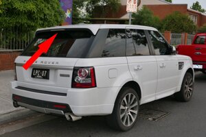 Спойлер (під фарбування) для Range Rover Sport 2005-2013рр