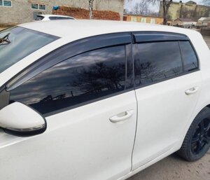 Вітровики HB (4 шт., Sunplex Sport) для Volkswagen Golf 5